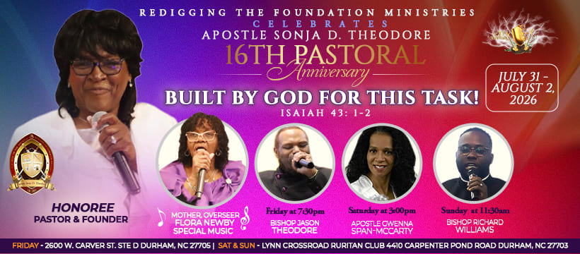 Apostle Sonja Theodore 16th Pastoral Anniversary